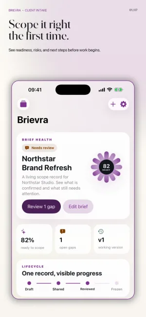 Brievra interface